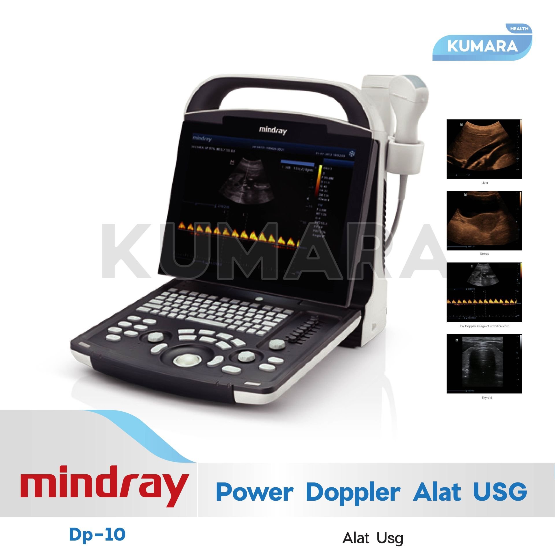 MINDRAY Mindray USG DP-10 Power PW Doppler / Alat Usg