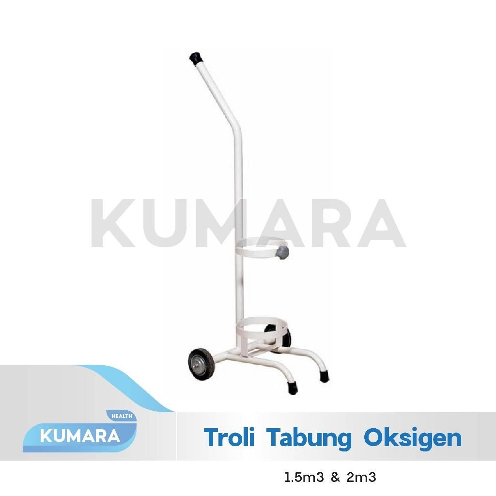 KUMARA Troli Tabung Oksigen 1.5m3 & 2m3 Trolley Oxygen