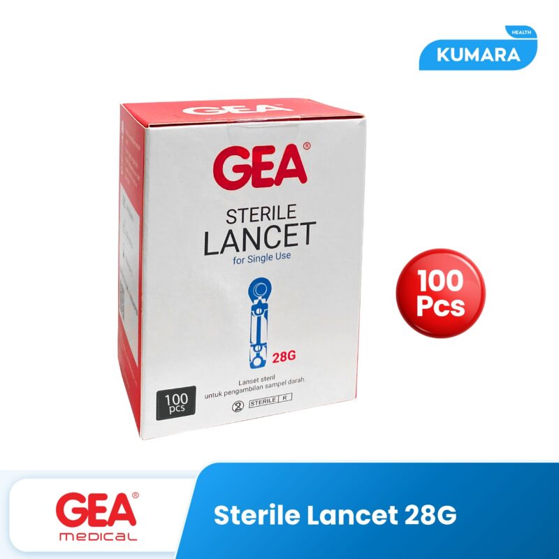 GEA - Blood Lancet 28G isi 100's 1 143