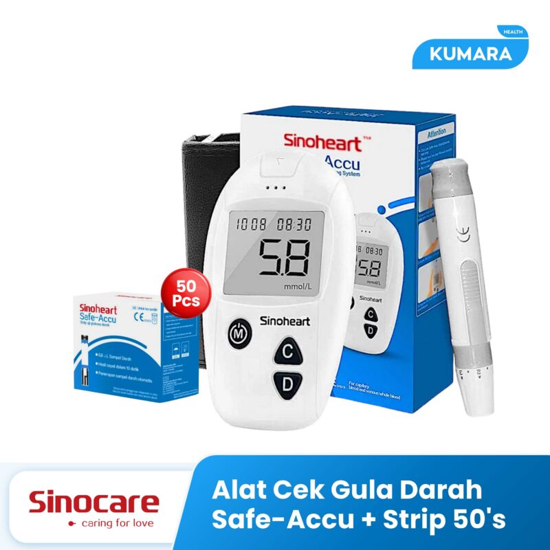 SINOCARE - Safe Accu Alat Cek Gula Darah 1 209
