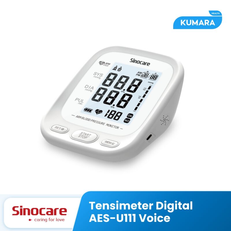 SINOCARE - Tensimeter Digital AES U111 with Voice + Backlight 1 225