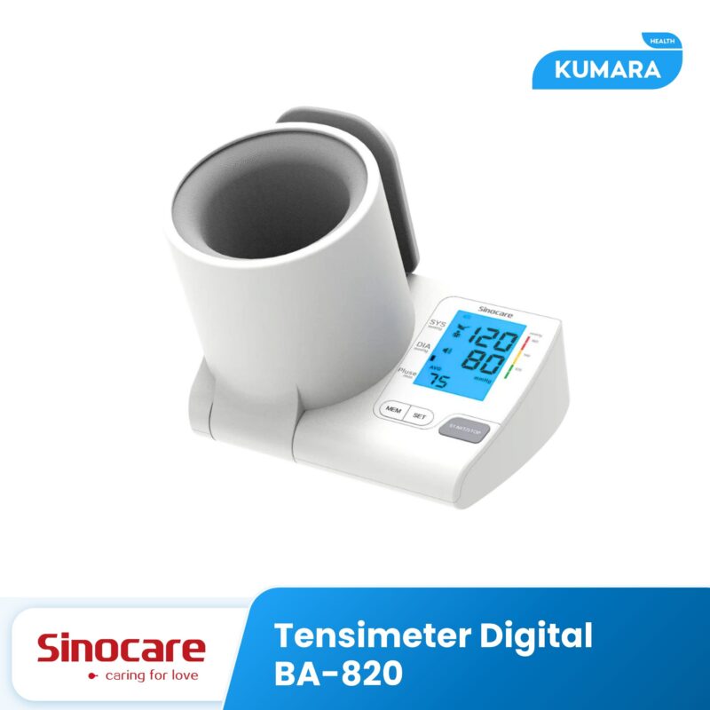 SINOCARE - Tensimeter Digital BA 820 | Alat Tensi Monitor Upper Arm Digital Strapless 1 229