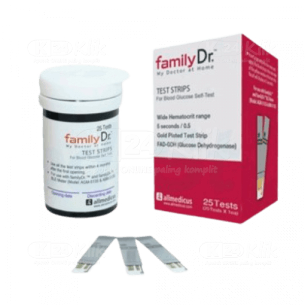 FAMILY DR - Strip Gula Darah (Glucose) 4 FAMILY DR - Strip Gula Darah (Glucose) - Image 4