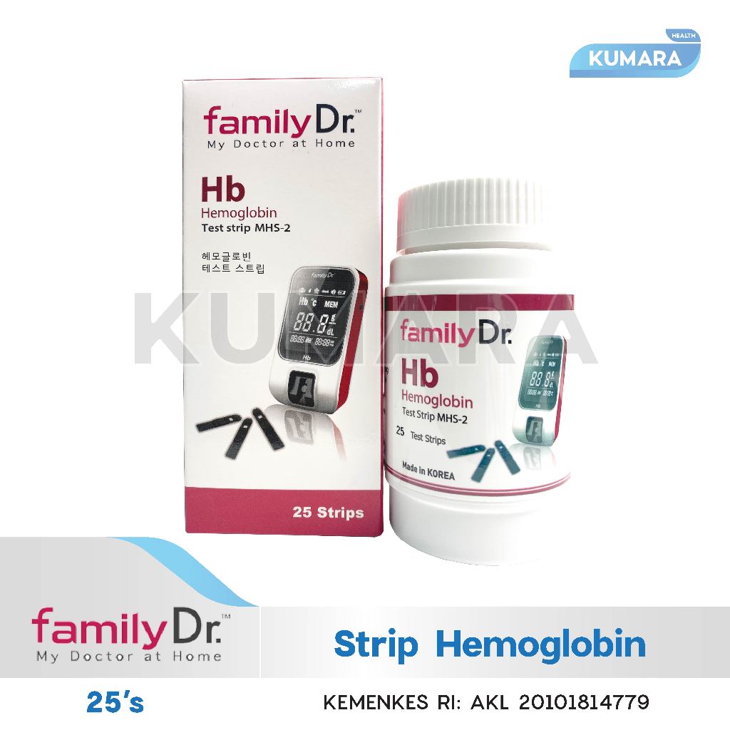 FAMILY DR - Strip Hemoglobin (HB) 2 FAMILY DR - Strip Hemoglobin (HB) - Image 2