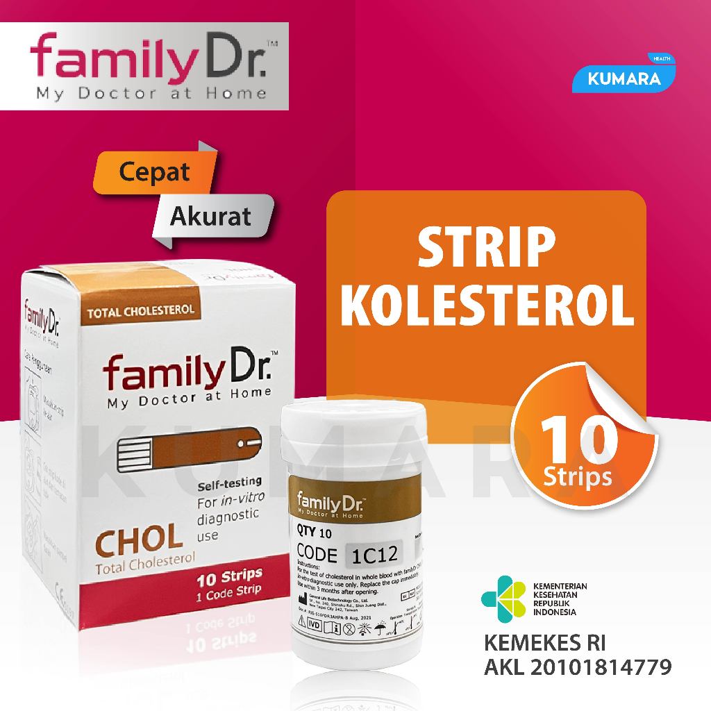 FAMILY DR - Strip Kolesterol (Cholesterol) 1 FAMILY DR - Strip Kolesterol (Cholesterol)
