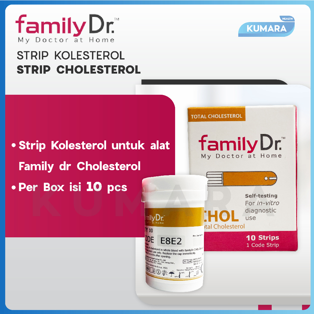 FAMILY DR - Strip Kolesterol (Cholesterol) 2 FAMILY DR - Strip Kolesterol (Cholesterol) - Image 2