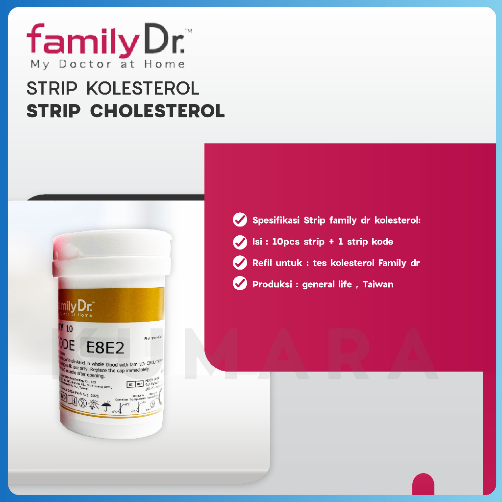 FAMILY DR - Strip Kolesterol (Cholesterol) 3 FAMILY DR - Strip Kolesterol (Cholesterol) - Image 3