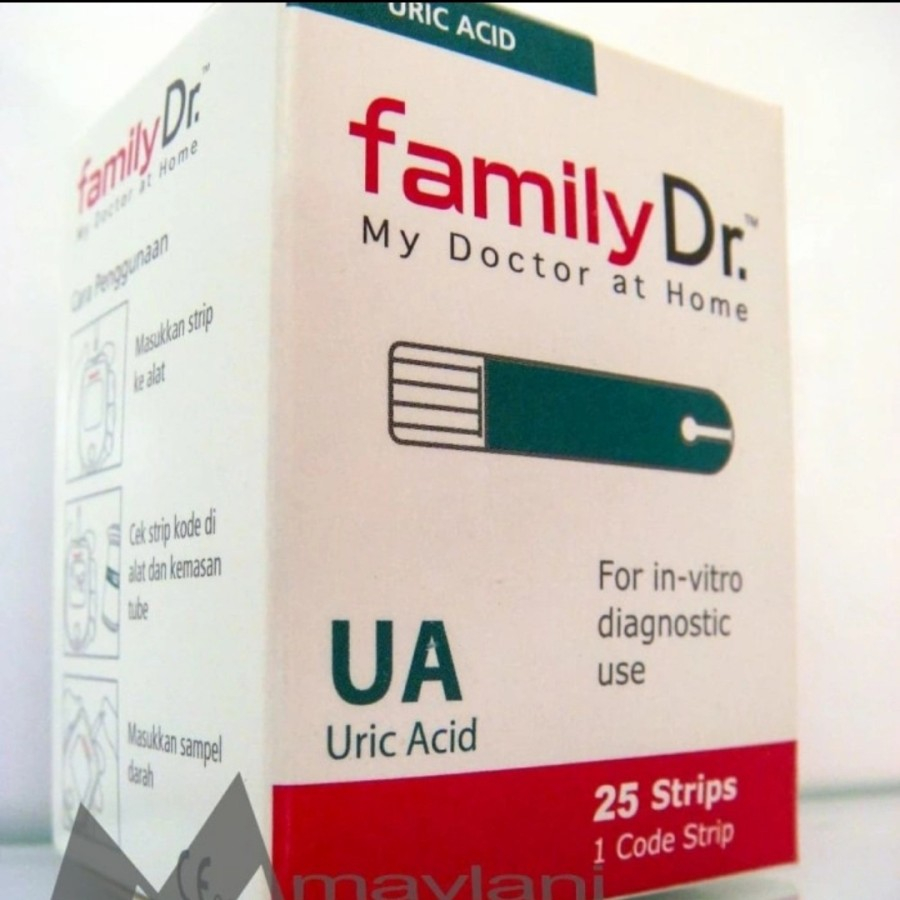 FAMILY DR - Strip Asam Urat (Uric Acid) 3 FAMILY DR - Strip Asam Urat (Uric Acid) - Image 3