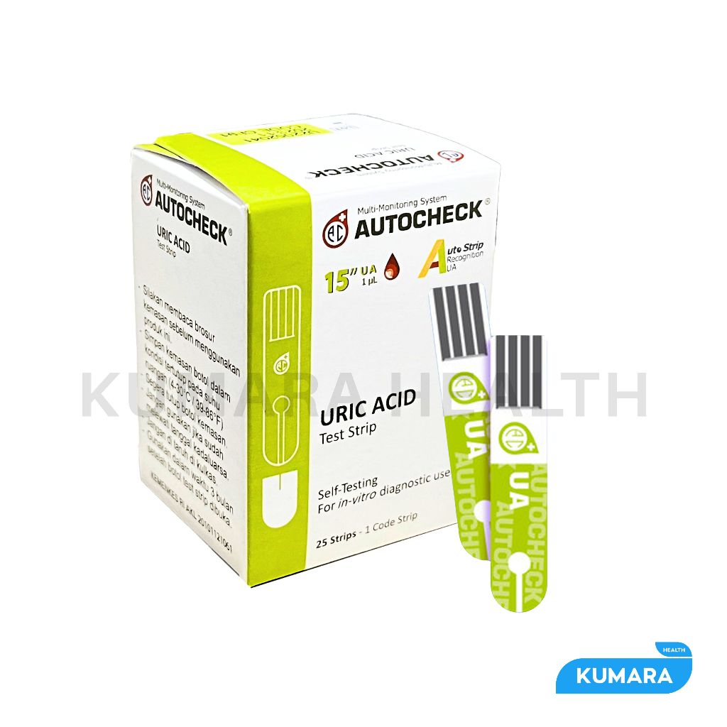 AUTOCHECK - Strip Asam Urat (Uric Acid) 2 AUTOCHECK - Strip Asam Urat (Uric Acid) - Image 2