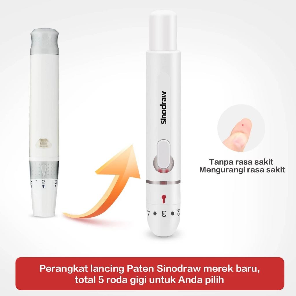 SINOCARE - Strip Safe AQ Smart | Strip Test Gula Darah untuk alat Safe AQ Smart 3 SINOCARE - Strip Safe AQ Smart | Strip Test Gula Darah untuk alat Safe AQ Smart - Image 3