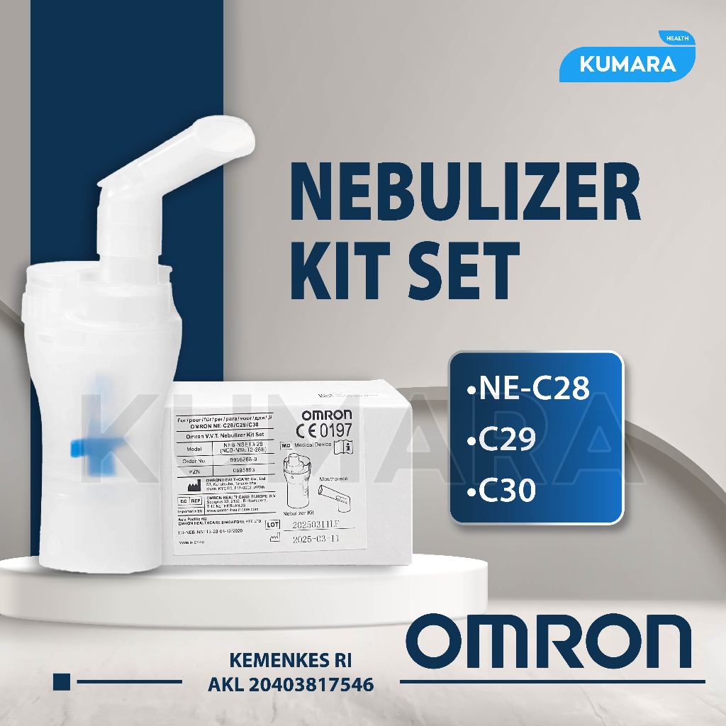 OMRON - Nebulizer Kit Compressor | Tempat Obat Nebulizer 1 OMRON - Nebulizer Kit Compressor | Tempat Obat Nebulizer