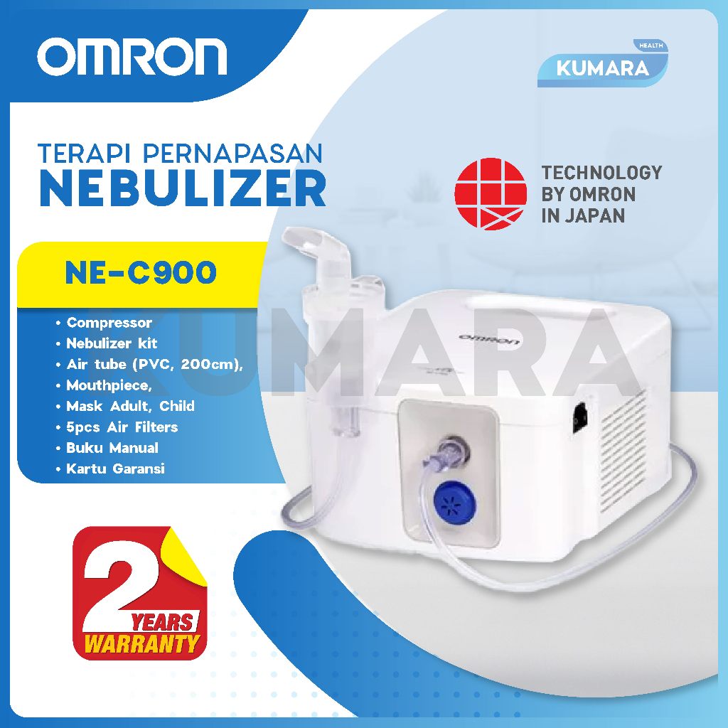 OMRON - Nebulizer Compressor NE-C900 1 OMRON - Nebulizer Compressor NE-C900