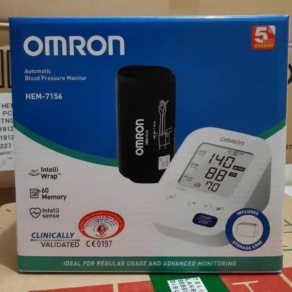 OMRON - Tensimeter Digital HEM-7156 | IntelliWrap 360°, Enhanced IntelliSense 3 OMRON - Tensimeter Digital HEM-7156 | IntelliWrap 360°, Enhanced IntelliSense - Image 3