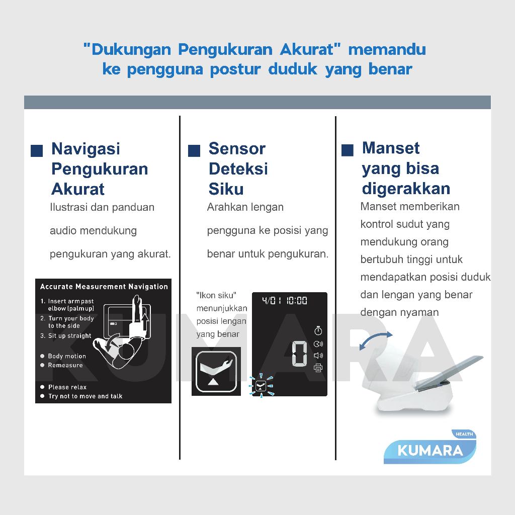 OMRON - Tensimeter Digital HBP-9030 | Professional Blood Pressure Monitor 3 OMRON - Tensimeter Digital HBP-9030 | Professional Blood Pressure Monitor - Image 3