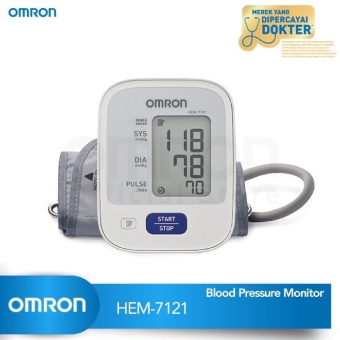 OMRON - Tensimeter Digital HEM 7121 | Blood Pressure Monitor 2 OMRON - Tensimeter Digital HEM 7121 | Blood Pressure Monitor - Image 2
