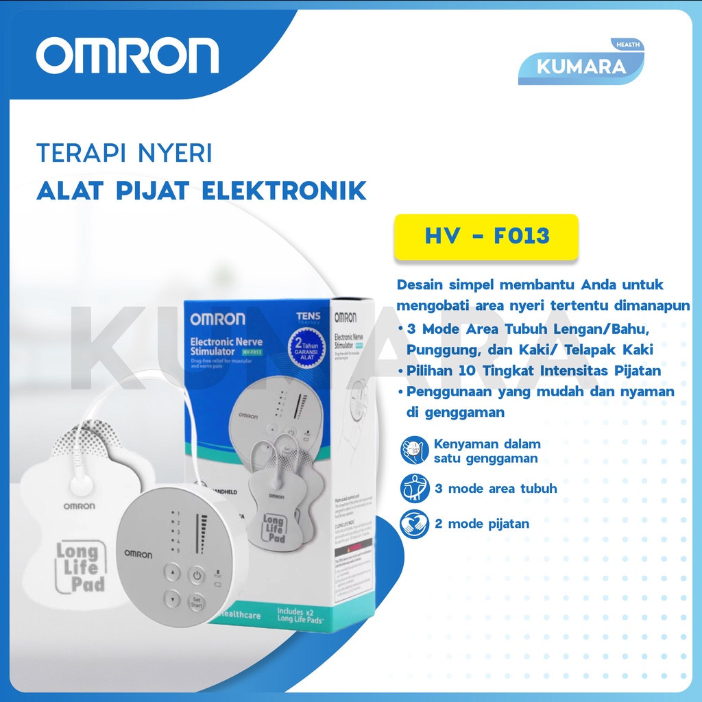 OMRON - Pulse Massager HV-F013 | Pulse Massanger Terapi Pijat 4 OMRON - Pulse Massager HV-F013 | Pulse Massanger Terapi Pijat - Image 4