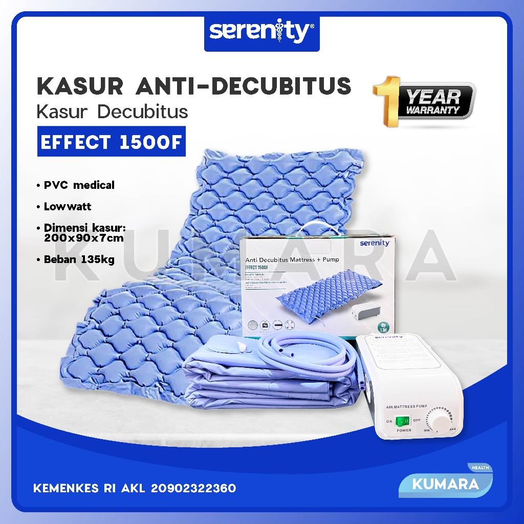 SERENITY - Anti Decubitus Effect 1500F / Kasur Anti Decubitus 1 SERENITY - Anti Decubitus Effect 1500F / Kasur Anti Decubitus