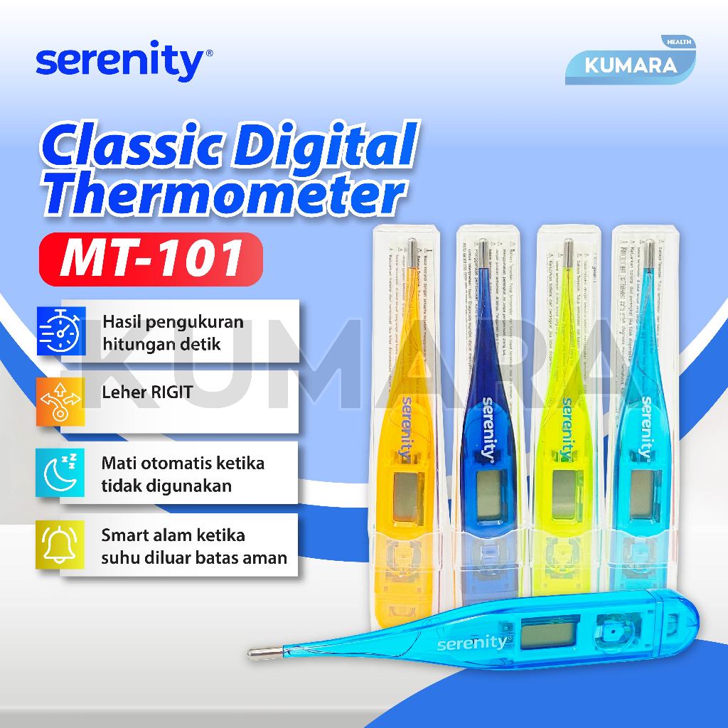 SERENITY - Digital Thermometer MT-101 / Classic Digital Thermometer 1 SERENITY - Digital Thermometer MT-101 / Classic Digital Thermometer