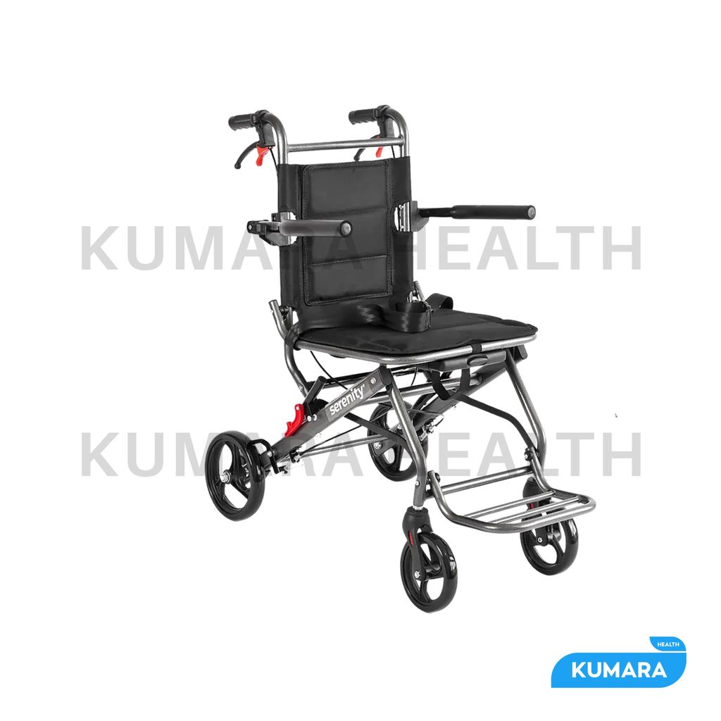 SERENITY Kursi Roda Traveling Lipat SR 388 CK | Travel Wheelchair 2 SERENITY Kursi Roda Traveling Lipat SR 388 CK | Travel Wheelchair - Image 2