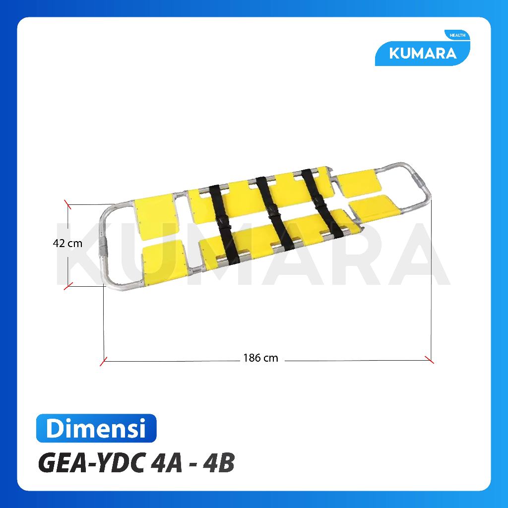 GEA - Scoop Stretcher YDC 4A 4B Almunium | Tandu Evakuasi 2 GEA - Scoop Stretcher YDC 4A 4B Almunium | Tandu Evakuasi - Image 2