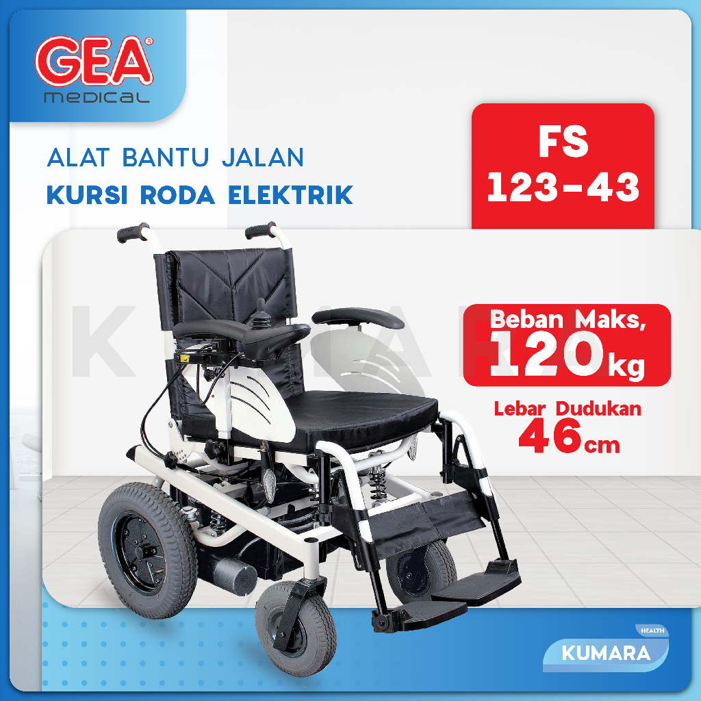 GEA - Kursi Roda Elektrik FS 123-43 1 GEA - Kursi Roda Elektrik FS 123-43