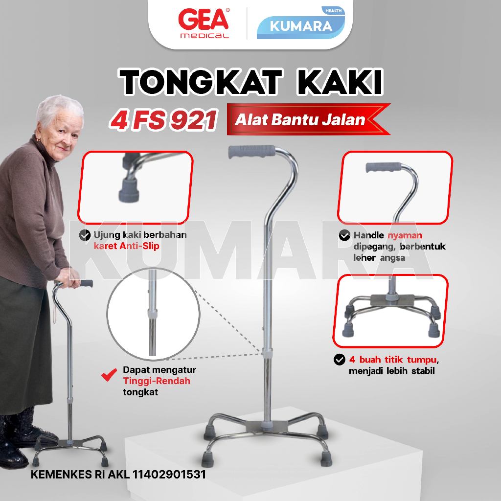 GEA - Tongkat Kaki 4 FS 921 1 GEA - Tongkat Kaki 4 FS 921