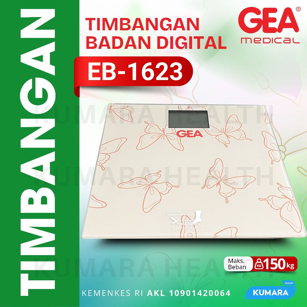 GEA - Timbangan Badan Digital EB 1623 / Body Weight Scale Digital 2 GEA - Timbangan Badan Digital EB 1623 / Body Weight Scale Digital - Image 2