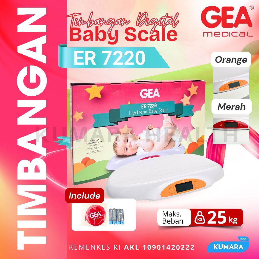 GEA - Timbangan Bayi Digital ER 7220 1 GEA - Timbangan Bayi Digital ER 7220