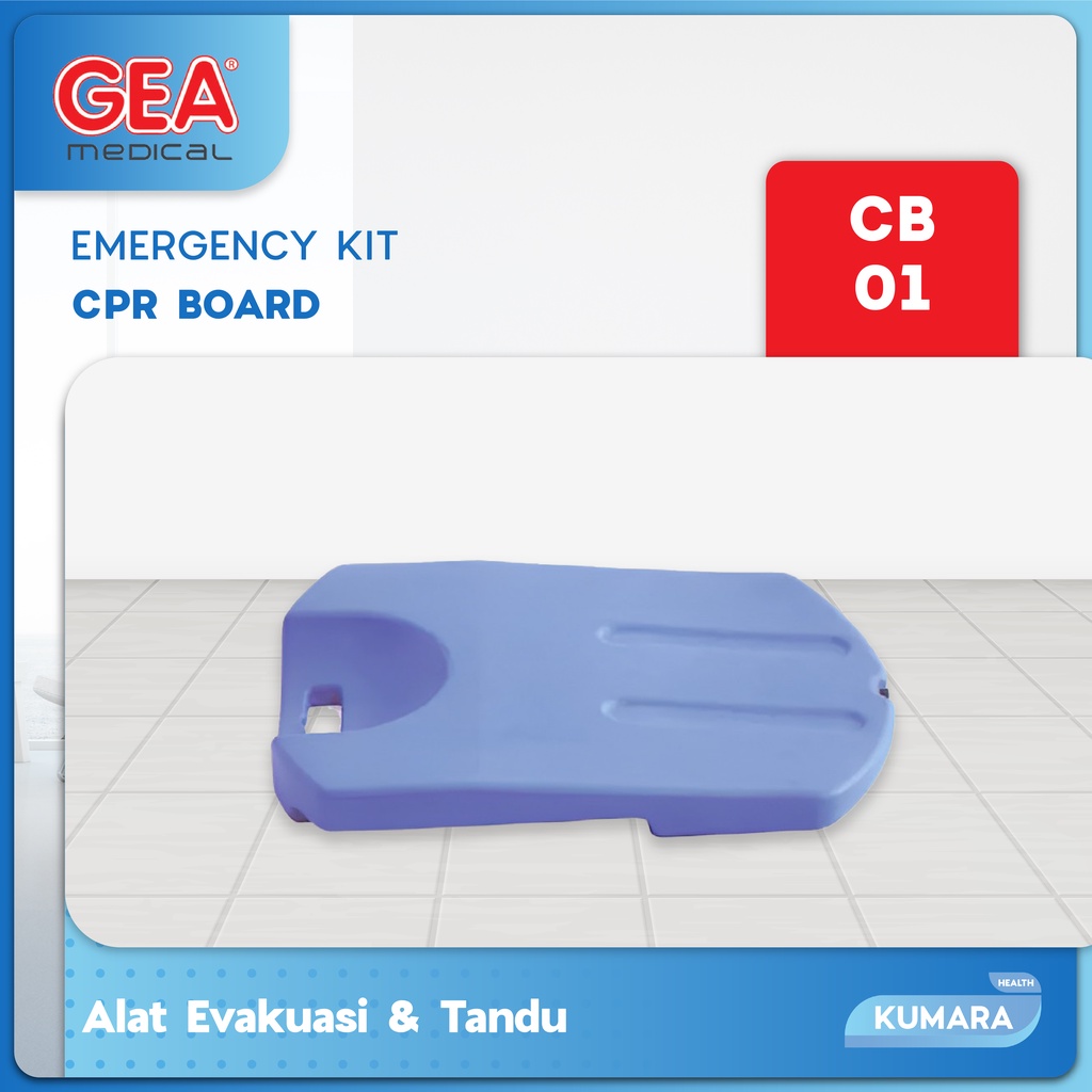 GEA - CPR Board Half Body CB-01 1 GEA - CPR Board Half Body CB-01
