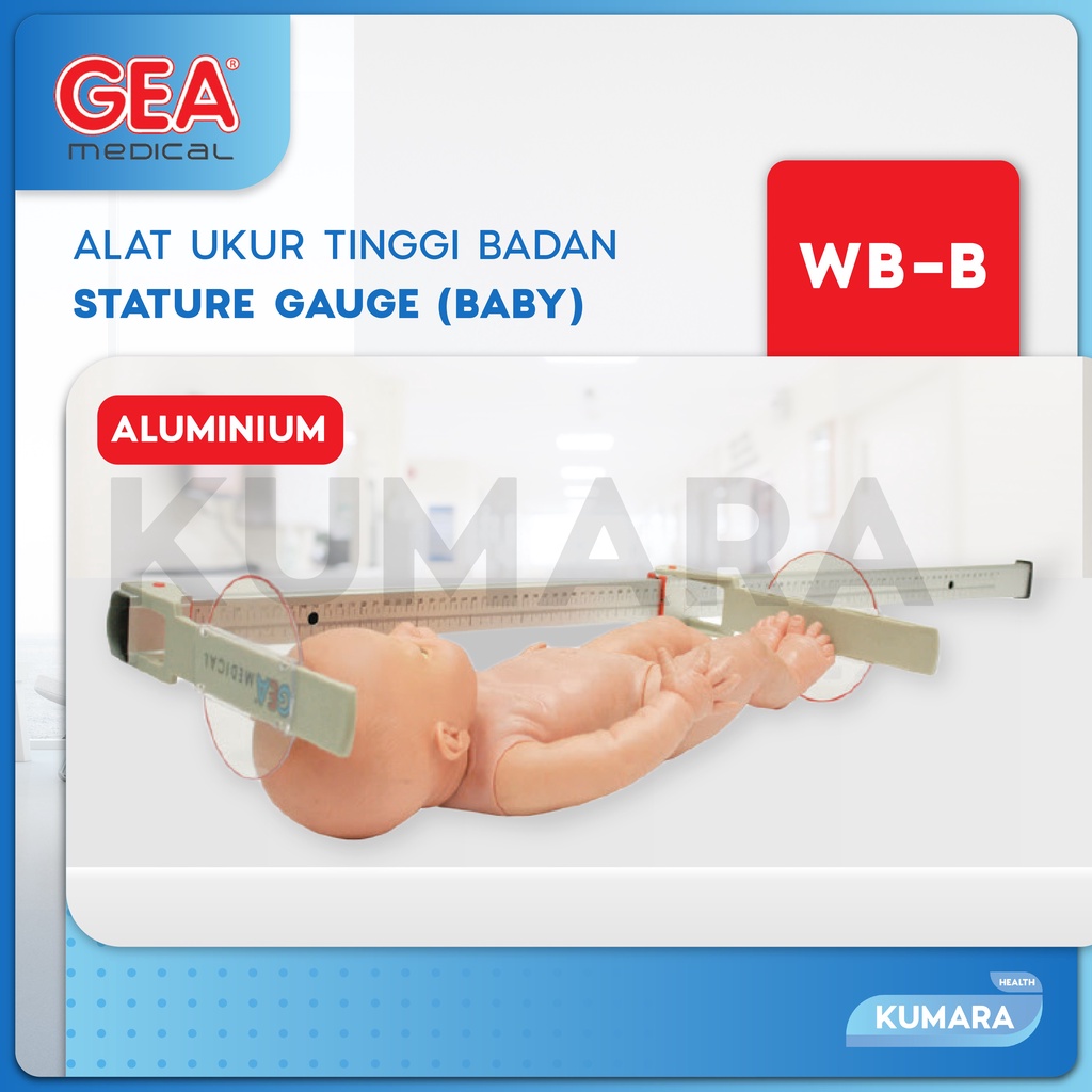 GEA - Alat Pengukur Tinggi Panjang Badan Bayi WB-B 1 GEA - Alat Pengukur Tinggi Panjang Badan Bayi WB-B