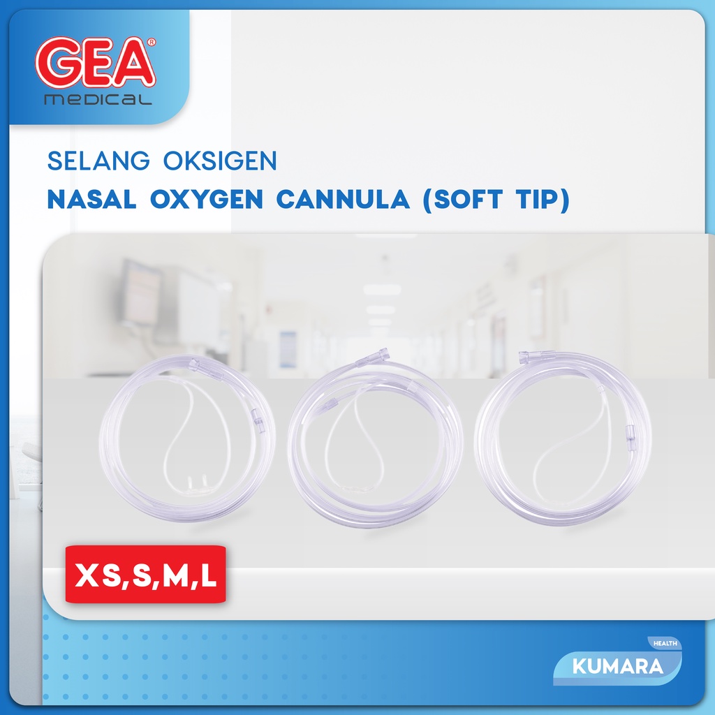 GEA - Selang Nasal Oksigen Soft Tip | Nasal Oxygen Cannula 2 GEA - Selang Nasal Oksigen Soft Tip | Nasal Oxygen Cannula - Image 2