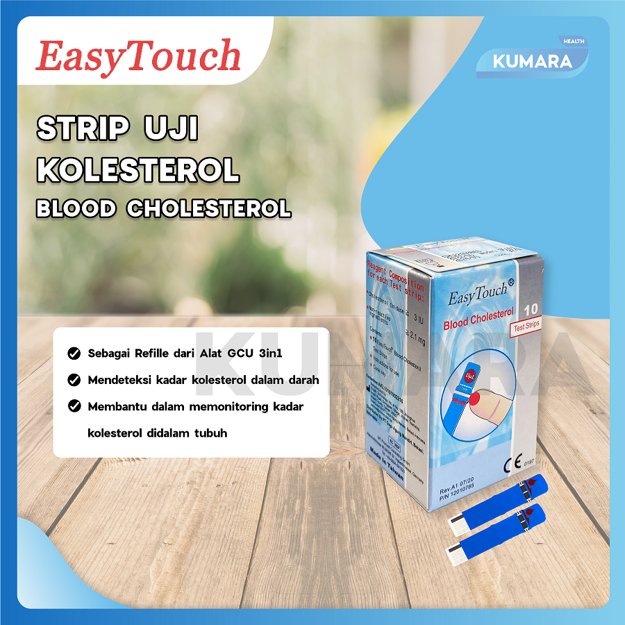 EASY TOUCH - Strip Kolesterol (Cholesterol) 2 EASY TOUCH - Strip Kolesterol (Cholesterol) - Image 2