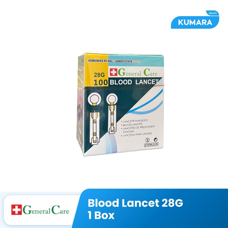 GENERAL CARE - Blood Lancet 28G isi 100's 1 101
