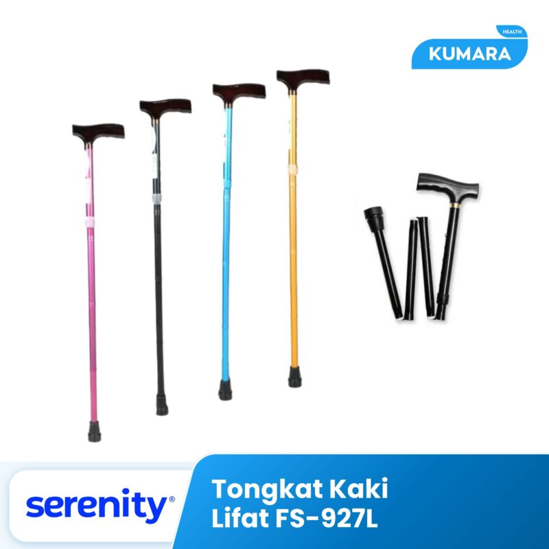 SERENITY - Tongkat Lipat FS-927 L / Tongkat Lipat Orang Tua 1 108 FS 927L