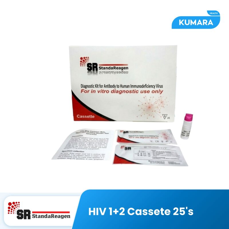 STANDAREAGEN - HIV 1+2 Cassete 25's 1 122 HIV 12 Cassette 1