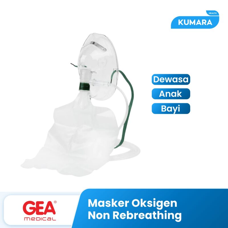 GEA - Masker Oksigen Non Rebreathing / Masker NRM 1 159