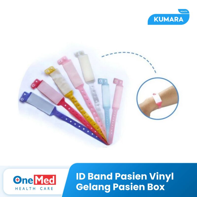 ONEMED - ID Band Pasien Vinyl / Gelang Pasien BOX 1 182 ID BAnd