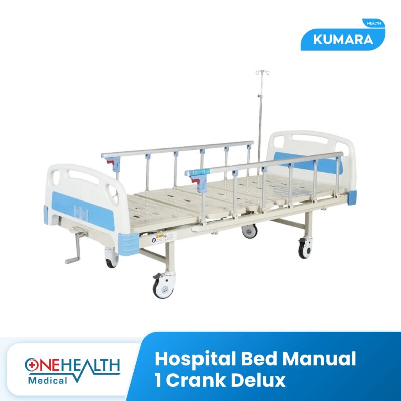 ONEHEALTH - Hospital Bed Manual 1 Crank Delux / Bed Pasien Manual 1 Engkol 1 232 1 Crank Delux 1