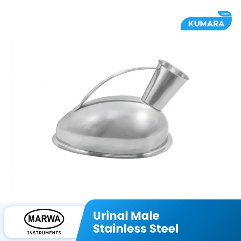 MARWA - Urinal Male Stainless Steel / Urinal Pispot Laki-Laki 1 248 Urinal