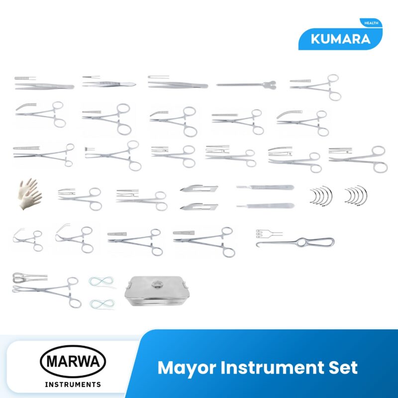 MARWA - Mayor Set / Mayor Instrument Set / Instrumen Bedah Mayor 1 255 MAyor