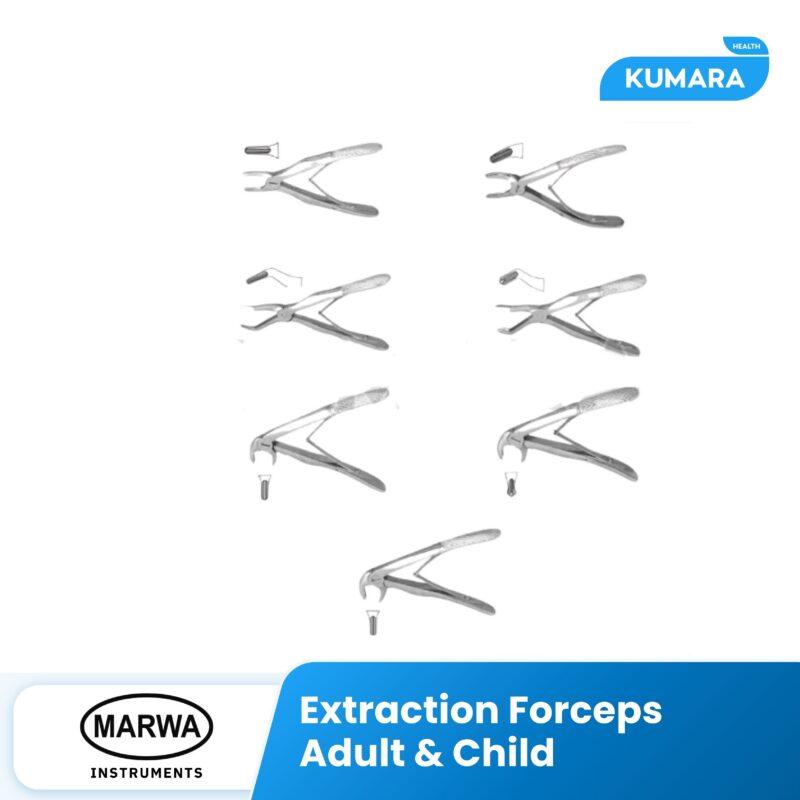 MARWA - Extraction Forceps Adult & Child / Tang Cabut Gigi Anak & Dewasa 1 259 Extraction