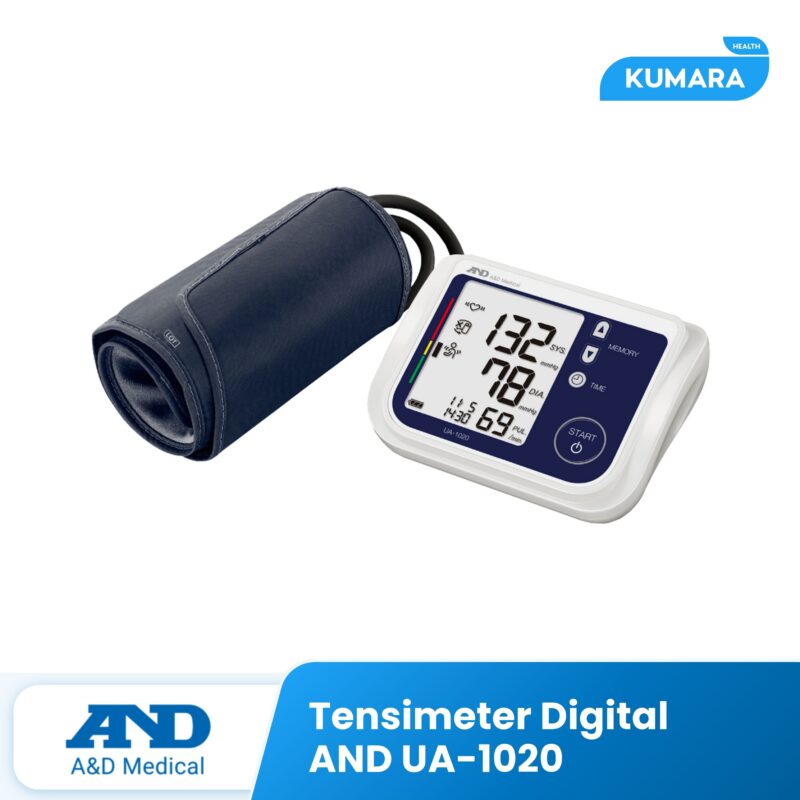 A&D - Tensimeter Digital Hospital AND UA-1020 Automatic Blood Pressure / Pengecekan 3x Otomatis 1 273 UA 1020