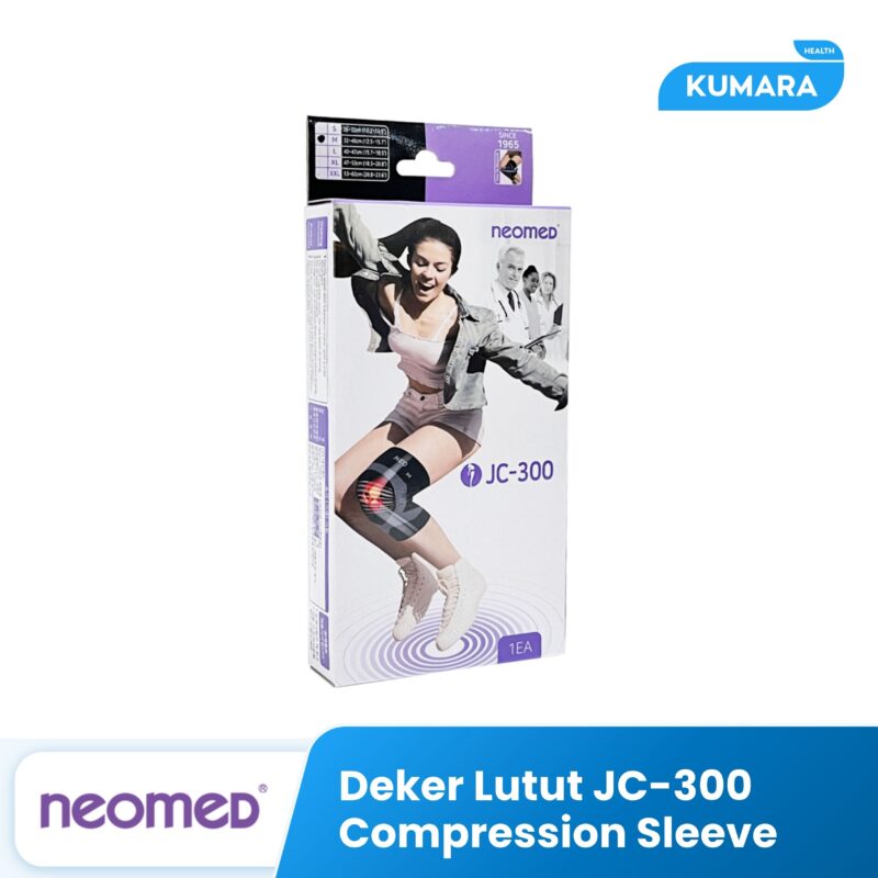 NEOMED - Penyangga Lutut Compression Sleeve JC-300 / Pelindung Lutut 1 286 JC 300
