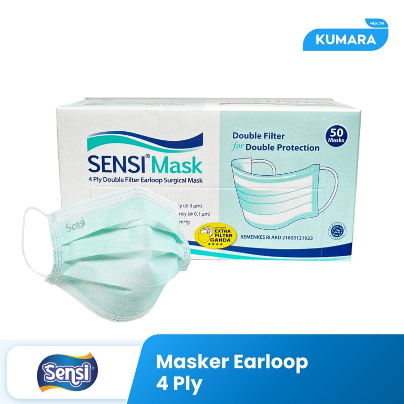 SENSI - Masker Earloop 4 Ply 1 368