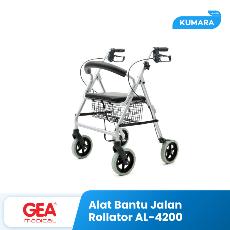 GEA - Rollator Alumunium AL-4200 / Alat Bantu Jalan 1 431