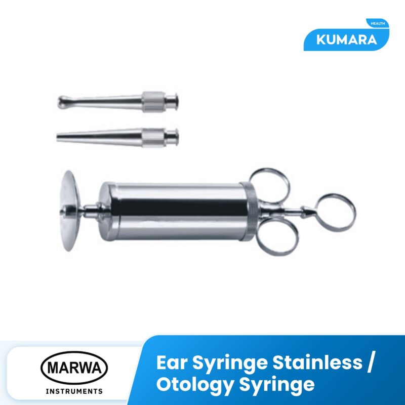 MARWA - Ear Syringe Stainless / Otology Syringe 1 80