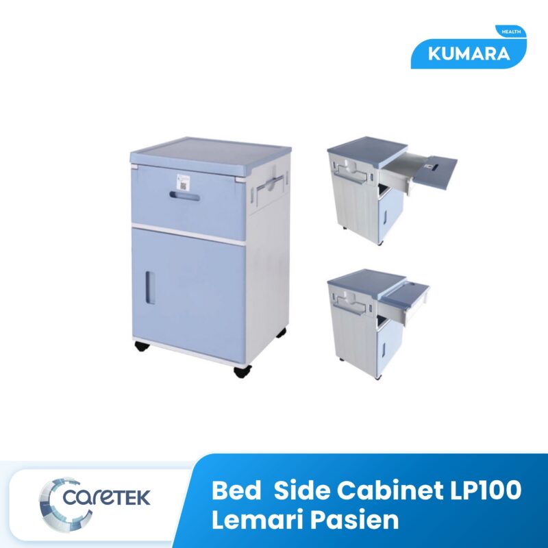 CARETEK - Bed Side Cabinet LP100 / Lemari Pasien Rumah Sakit 1 88