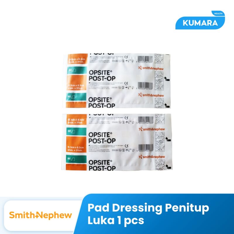 SMITH & NEPHEW - OPSITE Post-Op / Pad Dressing Penutup Luka Pasca Operasi Pcs 1 98 1