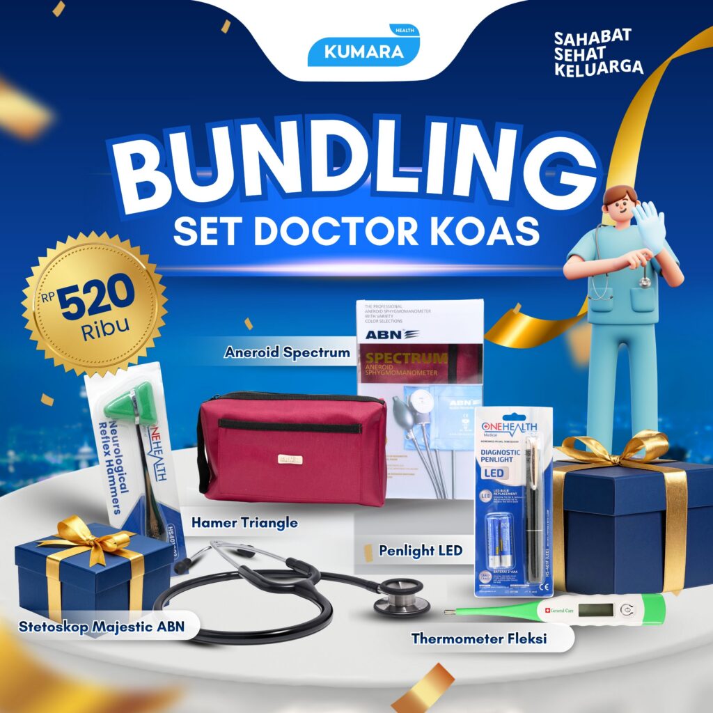 Promo 11 Memasuki dunia profesi kedokteran membutuhkan ketelitian diagnosa sejak hari pertama. Paket ini kami kurasi khusus untuk mahasiswa kedokteran (Koas) maupun tenaga medis muda yang mengutamakan durabilitas dan akurasi.