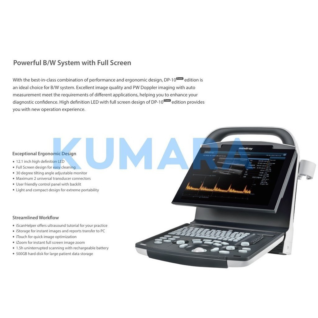 MINDRAY - Mindray USG DP-10 Power PW Doppler | USG 4 MINDRAY - Mindray USG DP-10 Power PW Doppler | USG - Image 4